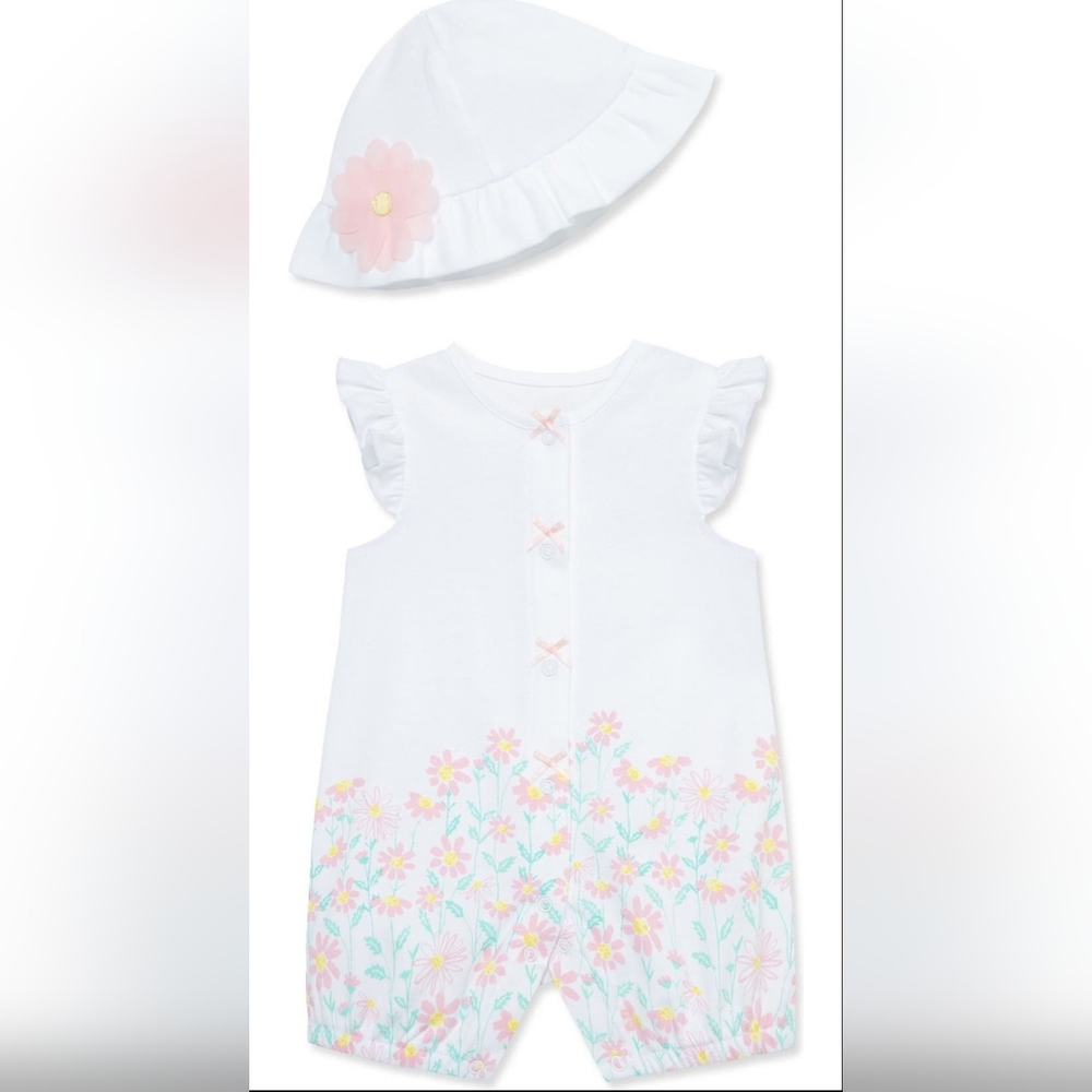 Baby girl daisy romper